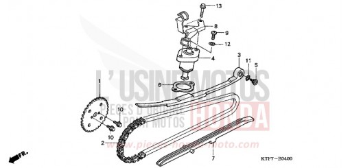 CHAINE A CAMES/TENDEUR SH1258 de 2008